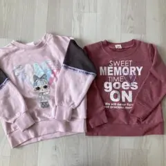 女の子トレーナー　120cm まとめ売り