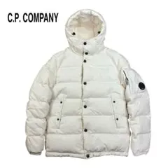 C.P. COMPANY ダウン ジャケット レンズ ブルゾン ホワイト 48のサムネイル