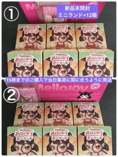 未開封】Mellojoy メロジョイ ミニランド 12箱 - メルカリ