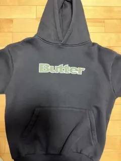 Butter goods パーカー ブラック S