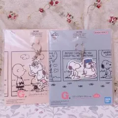 スヌーピー コミックラバーチャーム　2個セット