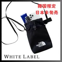 韓国限定✨ザノースフェイス　ショルダーバッグ　ブラック　ミニ