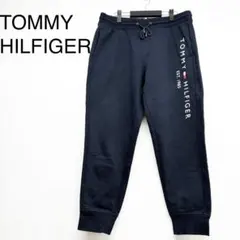 美品 トミーフィルガー スウェット パンツ ネイビー XL