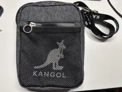 KANGOL メッシュ ショルダーバッグ グレーのサムネイル