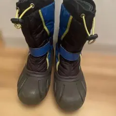 SOREL キッズブーツ 青/黒　22cm
