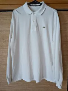 フランス製 CHEMISE LACOSTE 長袖ポロシャツ サイズ6 グレー 杢 - メルカリ