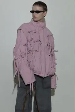2WAYリボンパッファージャケットMAISON SPECIAL メゾンスペシャル