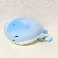 にぎって！アクアリウム　ジンベエザメ ぬいぐるみ　水族館マスコット