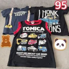トミカ タンクトップ ミキハウス 風 Tシャツ 男の子 ミニオン 95