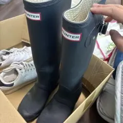 HUNTER レインブーツ　ロング