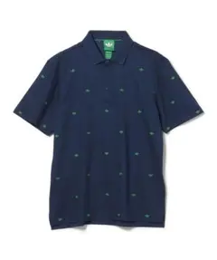 adidasオリジナルスゴルフ　ネイビー ポロシャツ Mサイズ