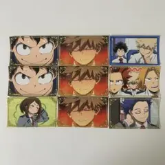 僕のヒーローアカデミア ヒロアカ 場面写真ステッカー 9枚セット