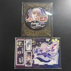 鬼滅の刃　宇髄天元　バースデイ缶バッジ&名場面ジオラマフィギュアセット