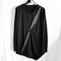 Y2K 00s Archive Dual Zip Design CutSewのサムネイル