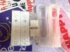 wiiリモコン（白）+モーションプラス　カバー付き2本 確認済みセット