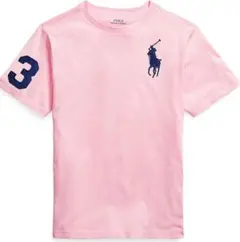 ラルフローレン　ボーイズ　ピンク Tシャツ 新品タグ付き　ビッグポニー　120