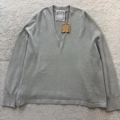 タグ付美品✨BEARDSLEY《春にぴったりのコットンニット》ユルニットのサムネイル