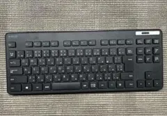ELECOM ワイヤレスキーボード ブラック　送料込み