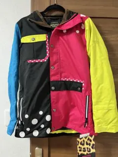 [新品•未使用]　スキーウェア Mサイズ ミックスカラー