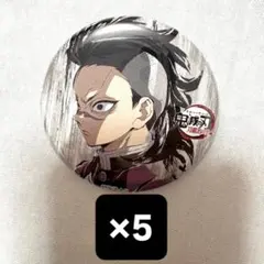 鬼滅の刃 全集中展 幕間画 缶バッジ 肆 不死川玄弥 玄弥 缶バッジセット