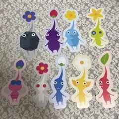 ピクミン しおり 台紙 コンプリート品 氷ピクミン 光ピクミン