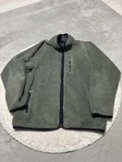 97年製 USA製 patagonia レトロカーディガン カーキ　XXL