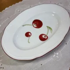 アンティコチェリーAntico cherries　ペアディナー皿 アンティコチェリーAntico cherries ペアディナー皿 アンティコ