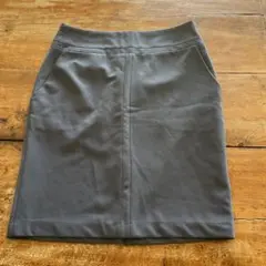 フォーエバー２１　膝丈スカート ブルー　Ｍ