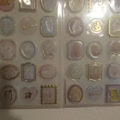 ディズニープリンセス装飾シールセット