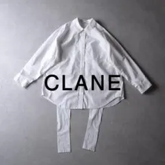 CLANE】美品 クラネ デニム リボン バックオープントップス 1 - メルカリ