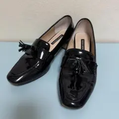 FABIO RUSCONI タッセルローファー 24.5cm