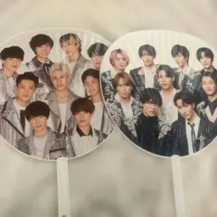 SnowMan 集合うちわ 2枚セット