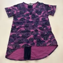 A Bathing Ape 半袖 Tシャツ XSサイズ パープルカモフラ