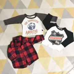 【90サイズ 長袖 セット】WAMWAM ＆ K.mayer ＆ babyGap