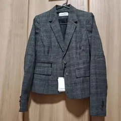 Calvin Klein テーラードジャケット 2P ブラック/チャコール