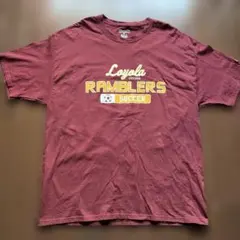 激レアXL チャンピオン ロヨラ大学 サッカー カレッジTシャツ マルーン