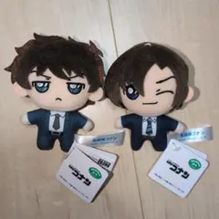 名探偵コナン マスコット　ぬいぐるみ 　松田　萩原　2点セット
