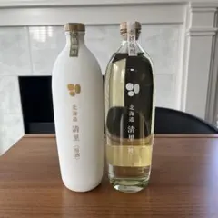 北海道じゃがいも焼酎 「北海道清里」飲みくらべ2本セット〈原酒〉&〈樽〉のサムネイル