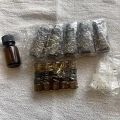 【新品】遮光瓶褐色ガラスボトルと小瓶セット