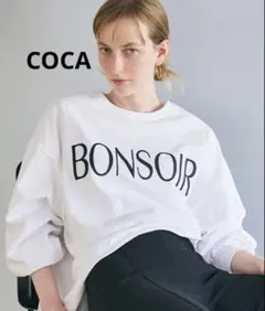 Coca コカ ロンt ホワイト ゆったり