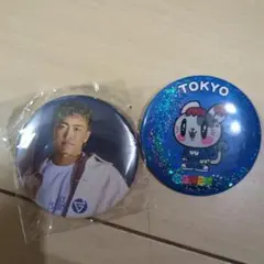 GENERATIONS　6IXSENSEライブ 中務裕太　ガチャ缶バッチ2点