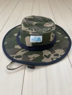 ノースフェイス☺︎ホライズンハット☺︎KIDS☺︎カモフラ