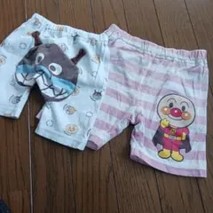 アンパンマン　バイキンマン　 半ズボン　80