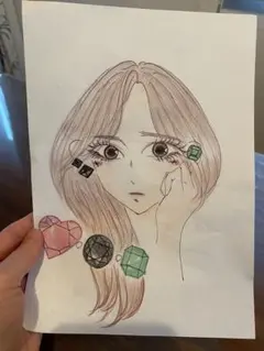 手描きキャラクターイラスト