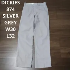 古着 DICKIES 874 シルバーグレー W30 ディッキーズ ワークパンツのサムネイル