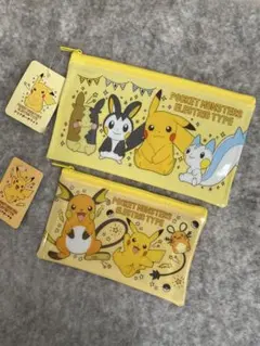 ポケットモンスター　クリアポーチ2点セット　ポケモン　新品