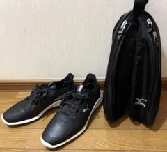 PUMA ゴルフシューズ ブラック シューズバッグ付きのサムネイル