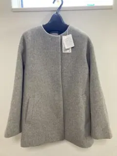 green label relaxing ノーカラーコート GRAY 02