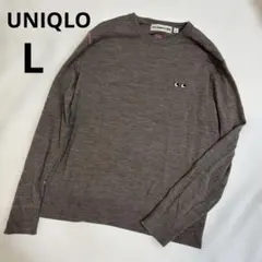 ユニクロ♡美品！アニヤハインドマーチ メリノ クルーネックセーターL