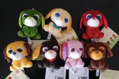 【コンプリート】お茶犬　マスコット　ぬいぐるみ